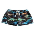 thumbnail image 1 of Boy‘s Cartoon Printed Short Pants Vacation Style Elastic Shorts, 1 of 5