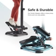 thumbnail image 2 of Sunny Health & Fitness Mini Stair Stepper with Handlebars - SF-S021055, 2 of 6