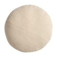 thumbnail image 3 of Mainstays Teddy Coussin Décoratif Rond, Gris, 3 of 6