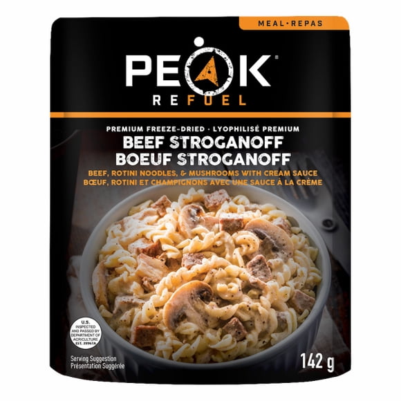 Peak Refuel Beef Stroganoff Pouch