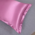 thumbnail image 4 of Ice Silk Long Body Pillowcase Waterproof Pillow Cover Cooling Satin Body Pillow Case, Soft Breathable Comfortable Sleep Protection Cover, For Couple Bedroom Home Rest Use, 4 of 6