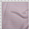 thumbnail image 3 of oneOone Organic Cotton Poplin Twill Fabric Chevron Block Decor Fabric Printed BTY 42 Inch Wide, 3 of 4