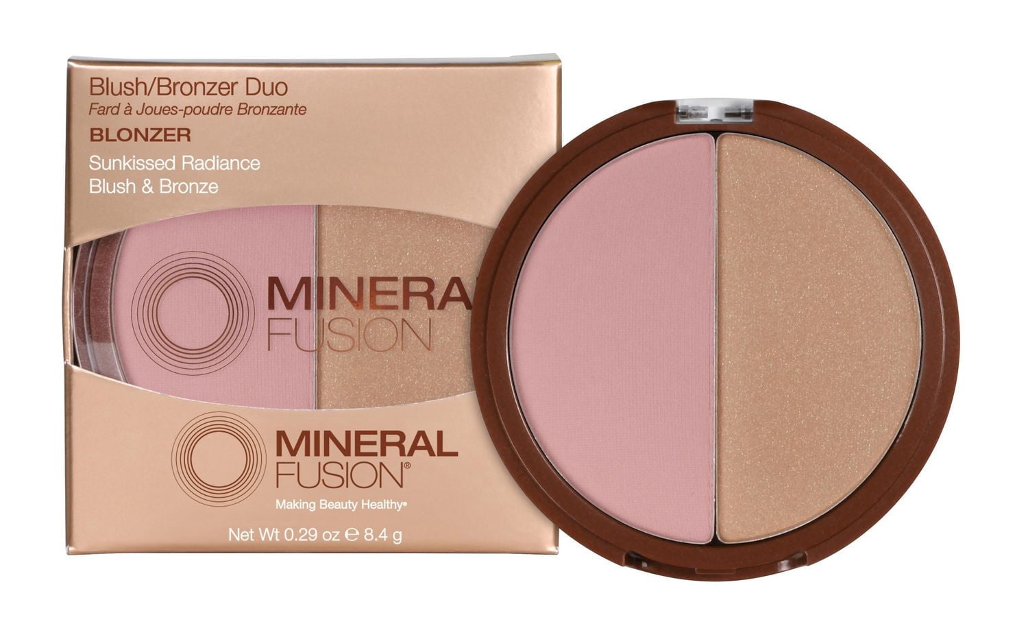 Mineral Fusion BLONZER- BLUSH/BRONZER DUO