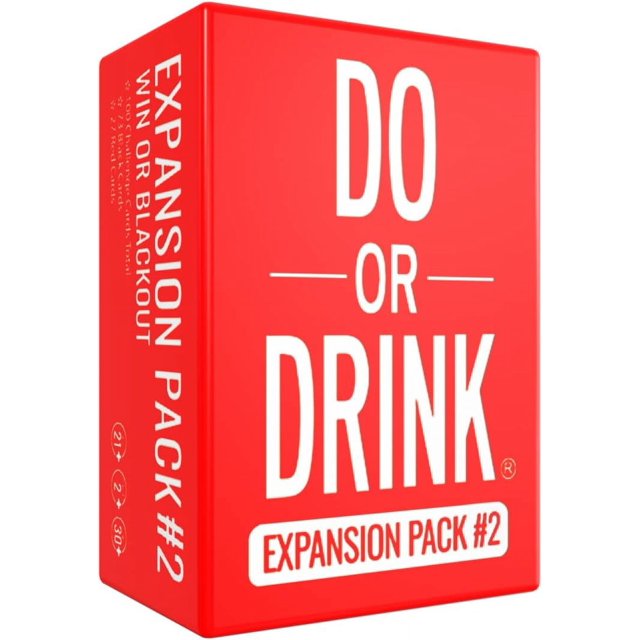 Do or Drink Pack d'Extension de Jeu de Cartes 2 Jeu de Fête
