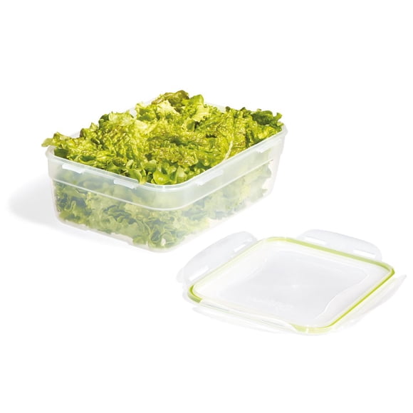 Starfrit LocknLock Easy Match Plastic Food Storage Container, Capacity of 101 oz / 3 L, Rectangular, with Lid