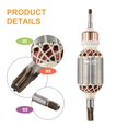 thumbnail image 2 of 1Pcs Armature Rotor For Hr4001C Hr4010C Hr4011C Electric Hammer Rotor 513633-7 High Qaulity Power Tools Accessories, 2 of 8