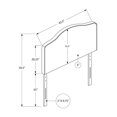 thumbnail image 4 of Monarch Specialties Headboard, 4 of 4