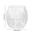 thumbnail image 3 of Dvruxg Self Watering Pots for Indoor Plants Planters with Drainage Holes Flower Pots Durable Plastic with Wick Rope and Reservoir(Clear), 3 of 5