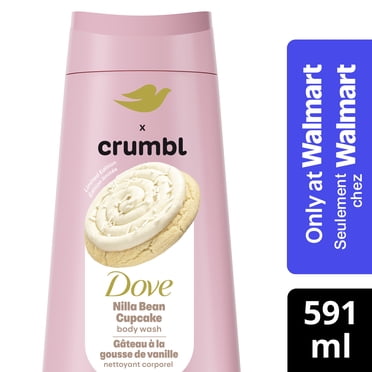 Dove Crumbl Nilla Bean Cupcake, nettoyant pour le corps nourrissant, 591 mL | Édition limitée