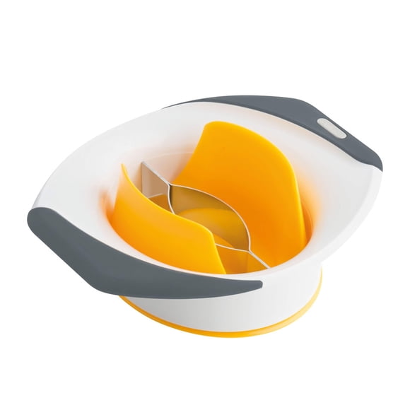 Zyliss 3-in-1 Mango Slicer, Peeler and Pit Remover Tool - Kitchen Mango Depitter & Peeler Gadget - Fruit Slicer with Micro-Serrated Stainless Steel Blader - Mango Corer