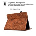 thumbnail image 4 of GSFY Case for Kindle Paperwhite (12th Generation, 2024), PU Leather Magnetic Closure Wallet Case Auto Sleep/Wake for 7 inch Kindle Paperwhite / Kindle Colorsoft Signature Edition 2024, Brown, 4 of 7
