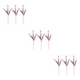 thumbnail image 2 of kurtrusly 3x Low Maintenance Artificial Flowers Enjoy Beautiful Decor Without Hassle purple 3Set, 2 of 6