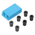 thumbnail image 2 of Ensemble de Jigs pour Trous de Poche, Jigs pour Trous de Poche en Alliage d'Aluminium pour Menuiserie pour Perçage Ensemble de 7 Pcs, Ensemble de 14 Pcs, 2 of 8