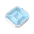 thumbnail image 1 of Travel Vitamin Organizer 5 Compartments Portable Vitamin Organizer Small And Unique Shape Easy To Carry Large Space Capacity Suitable For Outdoor Travel, 1 of 6