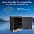 thumbnail image 3 of Costway 24" Beverage Refrigerator with Removable Shelves & Adjustable Temperature Cooler, 3 of 10