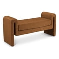 thumbnail image 1 of Meridian Furniture Banc en Velours à Selle Stylet, 1 of 7