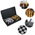 thumbnail image 2 of Exquisite Chess Game Medieval Chess Set With Chessboard 32 Chess Pieces Magnetic Chess Set, 2 of 8