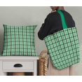 thumbnail image 5 of Soimoi Japan Crepe Satin Fabric Gingham Check Decor Fabric Printed Yard 42 Inch Wide, 5 of 5