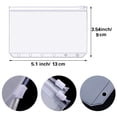 thumbnail image 2 of A7 Binder Pockets Plastic Binder Zip Document Holders Waterproof for Office School, 2 of 4