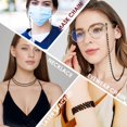 thumbnail image 3 of Decodeary Comfortable Sunglasses Strap For Easy And Stylish Wear Secure Attachment ABS Eyeglass Chain, 3 of 6