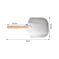 thumbnail image 3 of PRETXORVE Removable and Aluminum Pizza Peel with Handle, 3 of 6