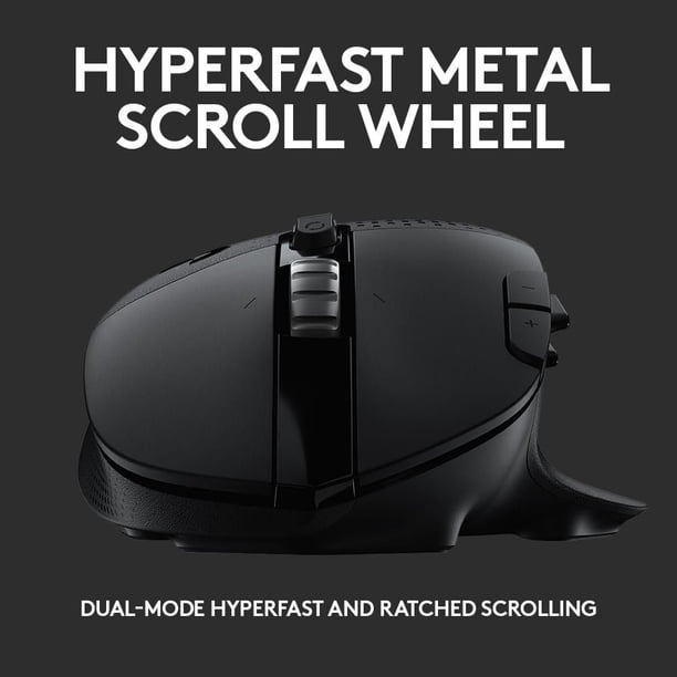 Logitech G604 LIGHTSPEED Bluetooth Hero Sensor Gaming Mouse
