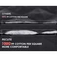 thumbnail image 4 of Dog Back Seat Cover Protector Waterproof Scratchproof Nonslip Hammock for Dogs Backseat Protection Against Dirt and Pet Fur Durable Pets Seat Protector Covers for Cars & SUVs, 4 of 9