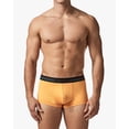 thumbnail image 2 of Papi 2-Pack Brazilian Trunk Underwear - UMPA107 (Black/Cadmium Yellow, L), 2 of 3
