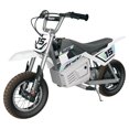 thumbnail image 4 of Razor MX400 Dirt Rocket Moto de Motocross Électrique 24V, Blanc (Lot de 2), 4 of 12