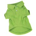 thumbnail image 1 of POLO DOG SHIRT Preppy Button Down Cotton Shirts for Dogs 5 Colors To Choose From(Medium - 16" Nautical Blue), 1 of 1