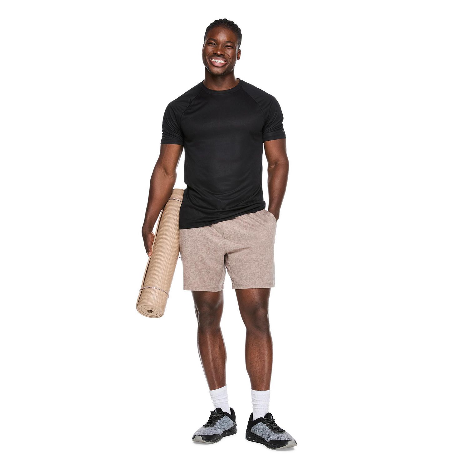 Athletic Works Men's Yoga Short 7"