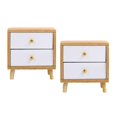 thumbnail image 1 of 2x 1:12 Night Stands Bedside Table Life Scene Bedroom Toy Ornament, 1 of 1