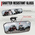 thumbnail image 3 of A & UTV PRO Trail Rear View Mirror,Panoramic Convex Center RearView Mirrors for 2017-2024 Can am Maverick Trail Sport,Traxter,2021-2024 Can-Am Commander Accessories,Replace OEM #715003638, 3 of 8