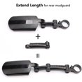 thumbnail image 3 of Bike Fenders, Retractable Bicycle Fenders Set, Mountain Bike Front And Rear Fenders Portable Adjustable Bicycle Fenders For Mtb, 3 of 7