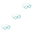 thumbnail image 2 of Dalazy Adult Optical Trial Lens Frame Eyeglasses Optometry Tool Optician Optic Blue 52mm 3Set, 2 of 6