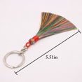 thumbnail image 2 of Tassel Keychain Simple Fashion Bohemian Tassel Handbag Charm Hanging Car Charm, 2 of 10