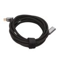 thumbnail image 1 of USB C 3.2 Male to Female Cable, PD100W Fast Charging 10Gbps 4K At 60Hz USB C Charging Cable, Right Angle USB C Extension Cable for Steam Deck Game Consoles, 1 of 7