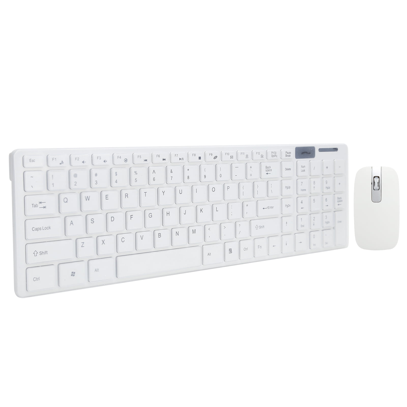 Mechanical Keyboard, 101 Keys Cordless Keyboard with Mouse, 10m Remote Connection Computer Keyboard Mouse for Desktop Laptop Travel