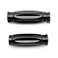 thumbnail image 4 of Krator Motorcycle Hand Grips 1 Inch Handlebar Bars Pair Compatible with Harley Davidson Road King Fuel Injected, 4 of 4