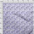 thumbnail image 3 of oneOone Velvet Violet Fabric Floral Fabric For Sewing Printed Craft Fabric By The Yard 58 Inch Wide, 3 of 4