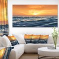 thumbnail image 1 of Blue Waves Dancing at Yellow Sunset, 1 of 3