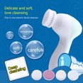 thumbnail image 4 of Heliisoer Electric Chargeable Face Cleansing Brush Tools Deep Facial Clean Instrument Skin Massage Firming Rechargeable Facial Cleansing Spin Brush Face Clean, 4 of 7