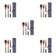 thumbnail image 1 of Maytalsory Set School Student Chopstick Fork Spoon Flatware with Storage Bag Type 3 5Set, 1 of 1