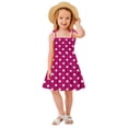 thumbnail image 2 of WEAIXIMIUNG Robe de Noël Tout-Petit 5T Rouge Robe Fille Tout-Petit Manches Courtes Imprimés Robe Danse Fête Robes Vêtements 4-5 Ans, 2 of 3