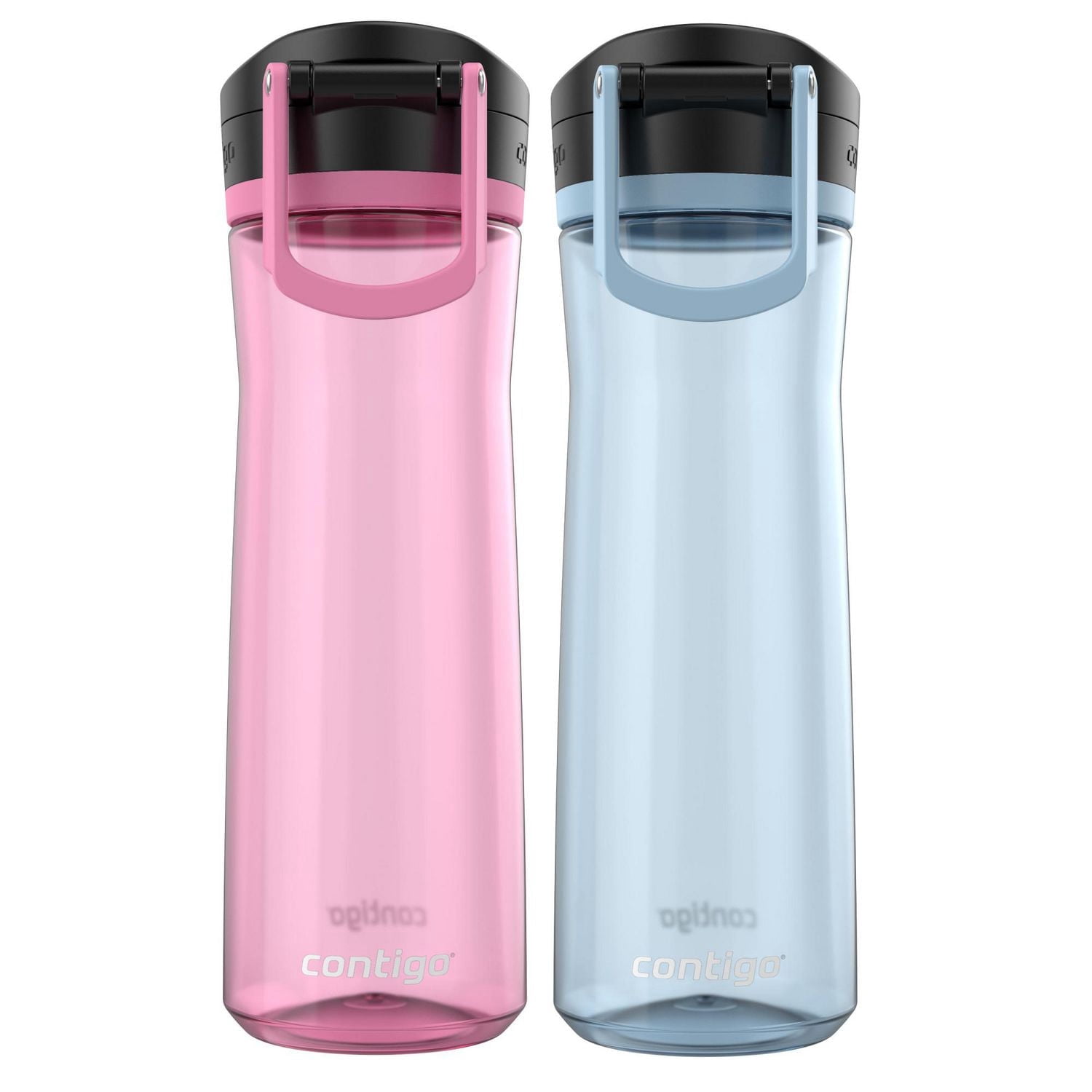 Bouteille d’eau Contigo Jackson 2.0 Tritan avec couvercle AUTOPOP, glacier et Azalée, 709 ml (24 oz)
