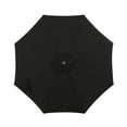 thumbnail image 3 of Cabo II 9-ft Spring-Up Octagon Market Umbrella - Black - Breez-Tex Canopy, 3 of 8