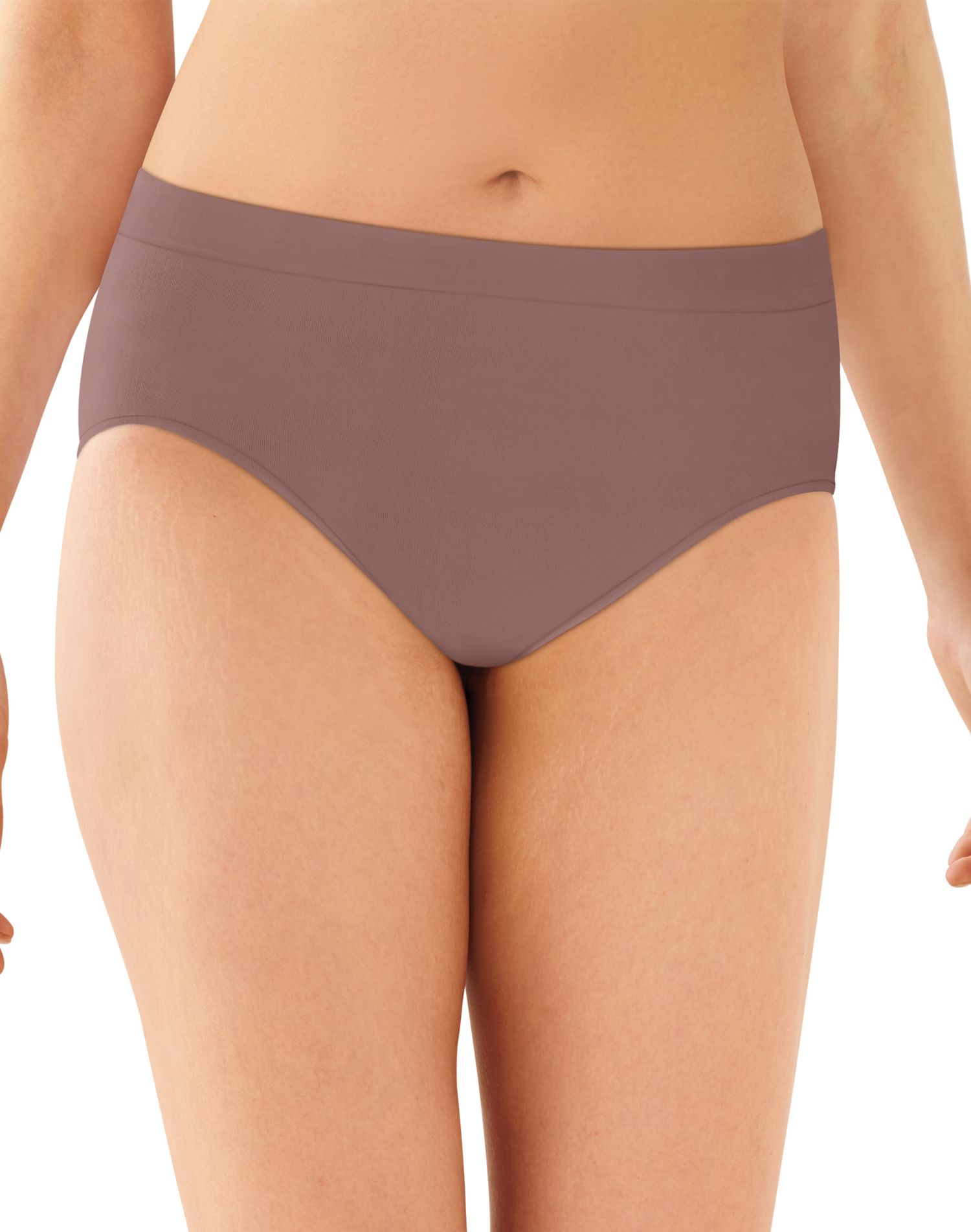 Bali Womens One Smooth U All-Around Smoothing Hi-Cut Panty, 9, Mocha Velvet