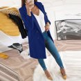 thumbnail image 4 of PVCS Manteau Cardigan Chaud en Fausse Fourrure pour Femmes Hiver Manches Longues, 4 of 8