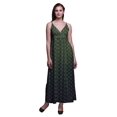 thumbnail image 1 of Bimba Robe Longue d'Été Sans Manches à Imprimé Teinture sur Nœuds Décontractée Maxi de Plage pour Femmes - X-Grand, 1 of 6