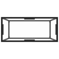 thumbnail image 3 of vidaXL Table Console Transparent 80x35x75 cm Verre Trempé, 3 of 5